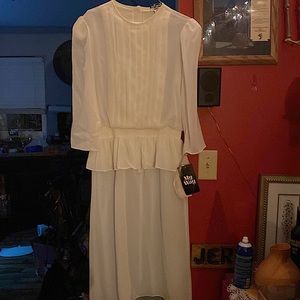 My Way Vntg Dress with Original Receipt and Tags